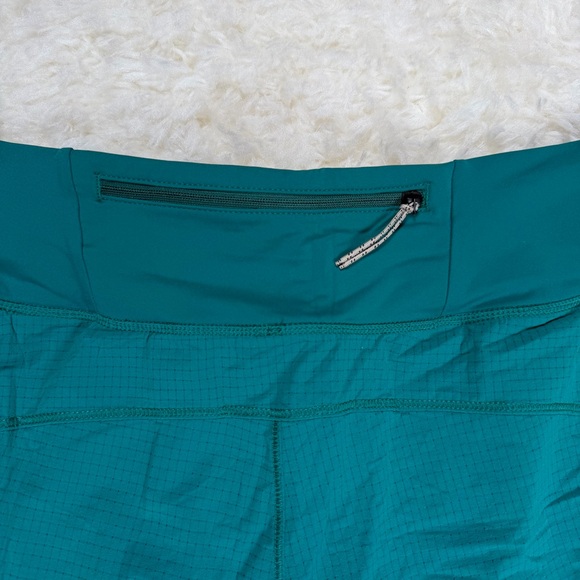 REI Swiftland 5” Women's Running Shorts Crater Teal Size XL - Picture 5 of 6